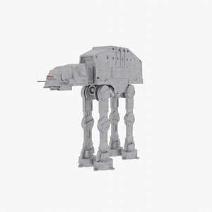 Low Poly Star Wars AT-AT Walker