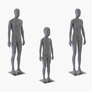 Mannequin Neutral Pose Collection