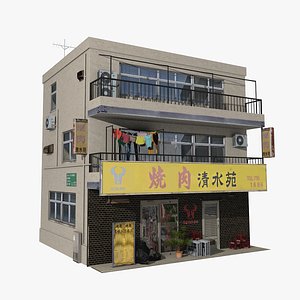 Japanese Building 3D model