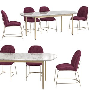 Bethan Gray Strike Collection Dining Table