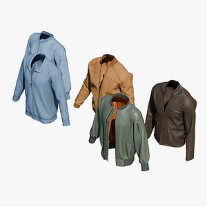 3D Mens Jacket Collection