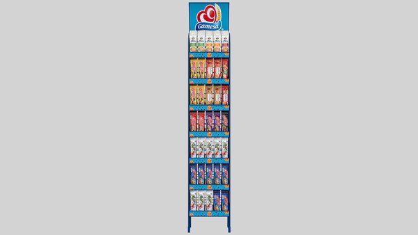 modelo 3d Rack Chokis - Fritolay Set C4D - TurboSquid 2056390