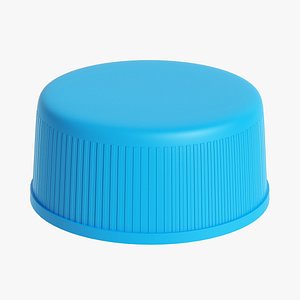 3D model Blue Bottle Cap