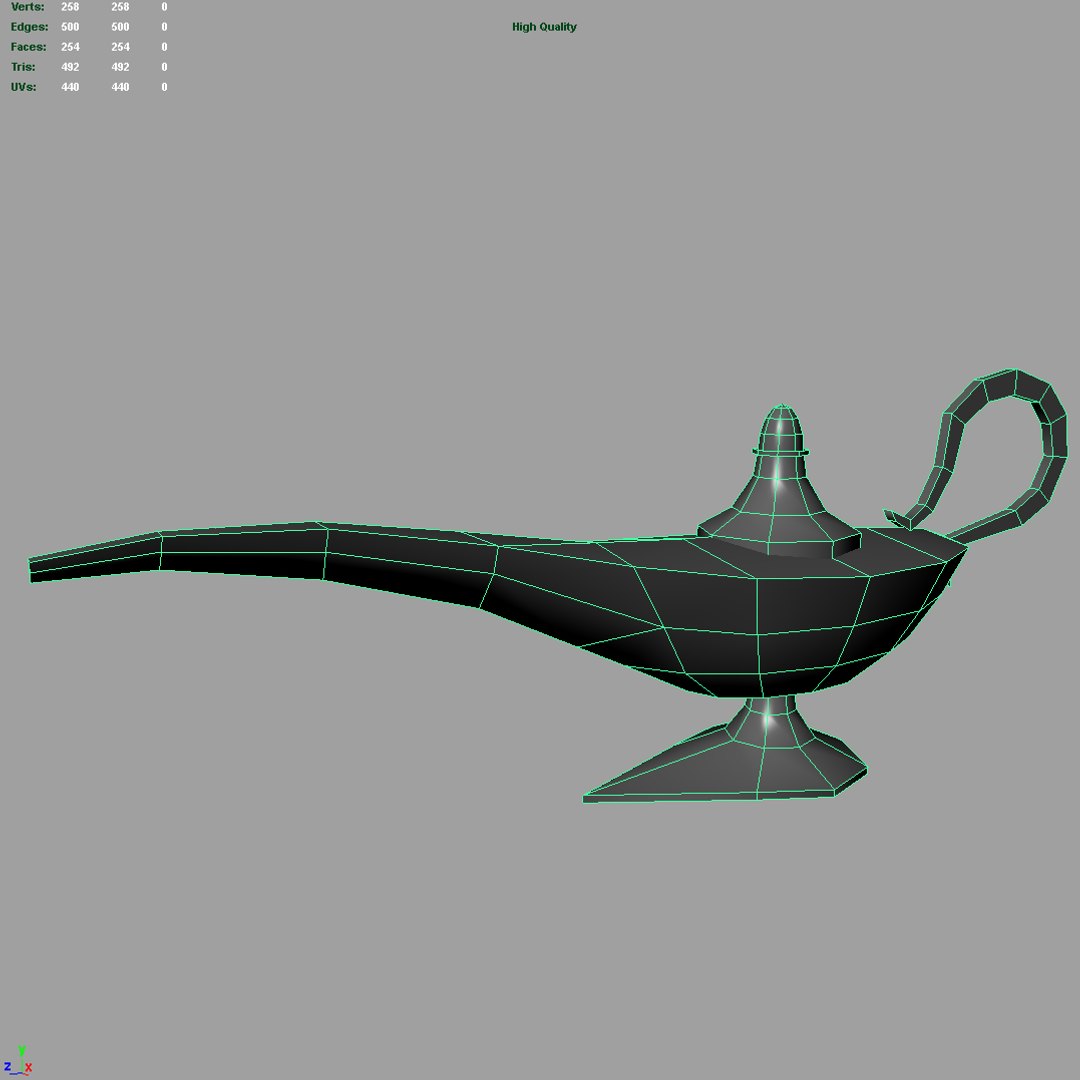 3d Model Magic Lamp