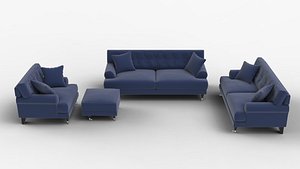 Sofa Set 3D