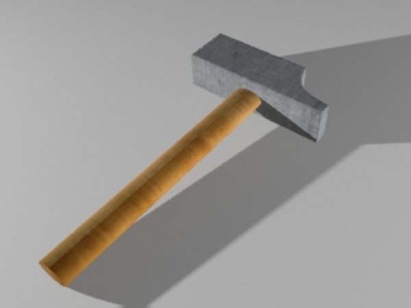 3d model hammer