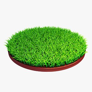 3D model grass vrayfur