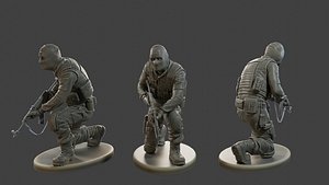 CzechSlovak Police Tactical Unit CPTU2 004 3D model