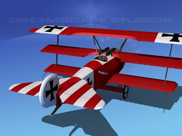 modèle 3D de Fokker DR-1 Triplane V03 - TurboSquid 1033995