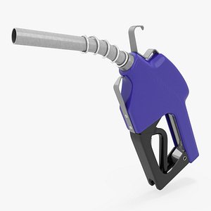 Fuel Dispenser Nozzle Blue model