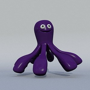 3dsmax funny octopus