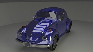 3D Fusca Models | TurboSquid