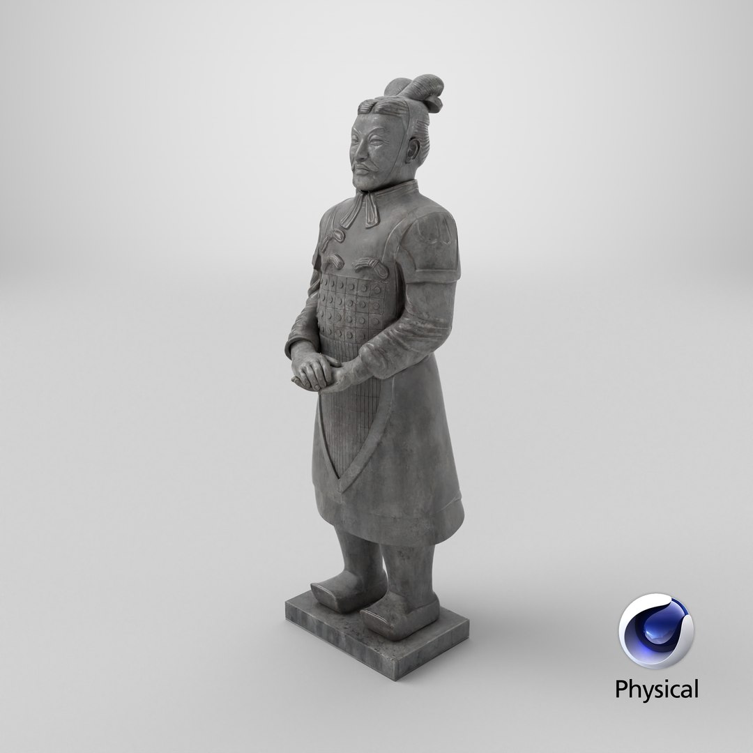 3D Terracotta Warrior model https://p.turbosquid.com/ts-thumb/On/ZJXH3m/A5/stemcell_cinema_4d_physical_render/png/1731670068/1920x1080/fit_q87/1f5789a0eed105bbe6c4eb770311f88c23dd79d4/stemcell_cinema_4d_physical_render.jpg