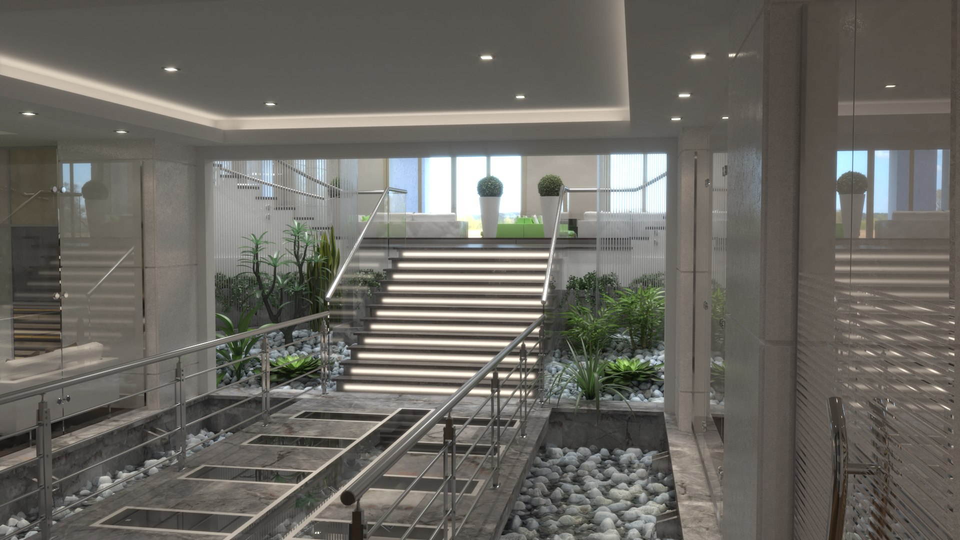 Convention Center 3D Model - TurboSquid 2027634