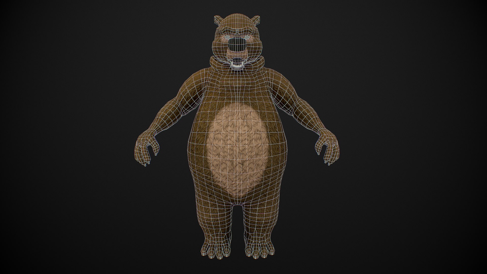 Cartoon Bear Rigged 3D model https://p.turbosquid.com/ts-thumb/On/dY5Qlc/57/wire00/png/1705665406/1920x1080/fit_q87/71b4df46dc2af17a763cf524acb59a7469bed6cb/wire00.jpg