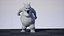 Cartoon Bear Rigged