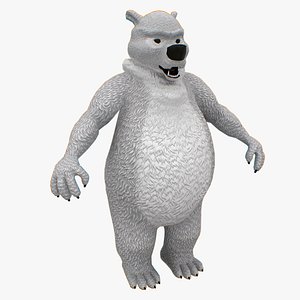 Cartoon Bear Rigged