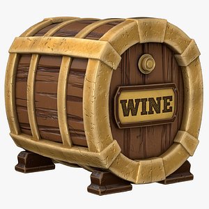 Cartoon Barrel