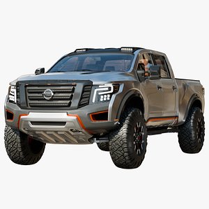 3D model Nissan Titan Warior SUV