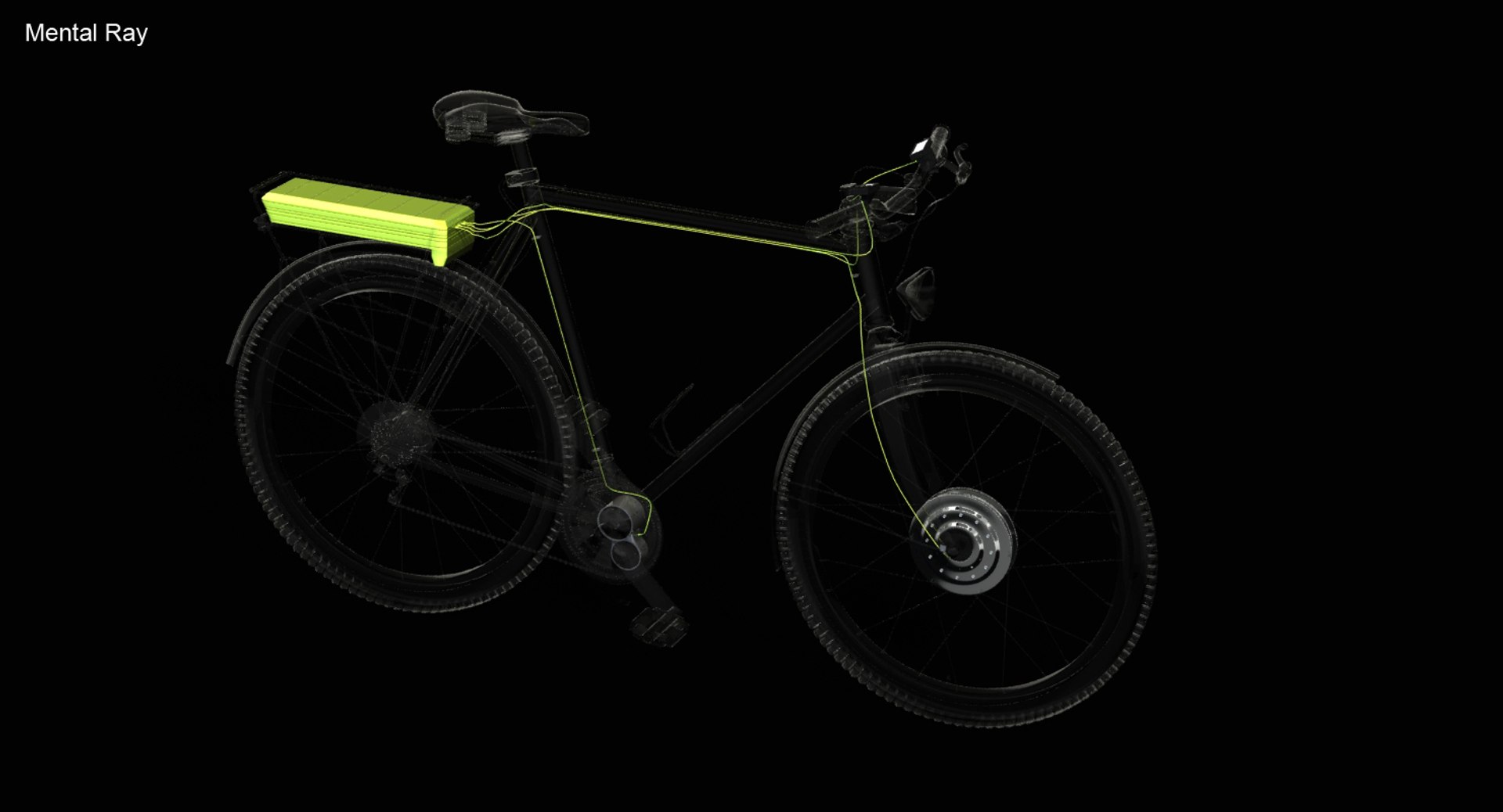 3d Ebike Xray