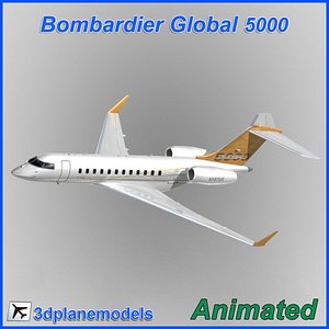 Bombardier Global 5000 House livery