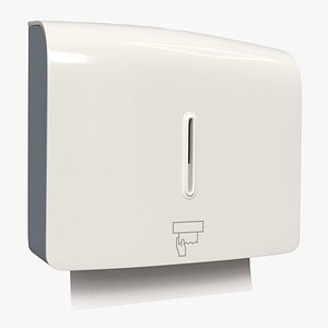 3D Bathroom Tissue Dispenser Wall-Mounted
