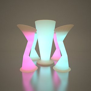 3d outdoor bar bistro table model