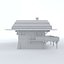 chalet 3d model