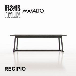 3d b italia maxalto recipio model
