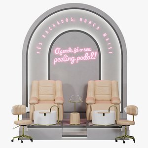 3D Pedicure beauty salon