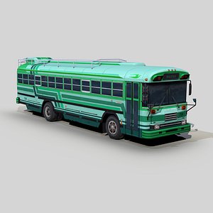blue bird tc2000 coach bus model