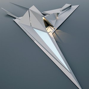 3D building villa model