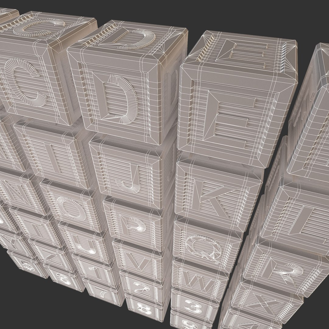 alphabet - wood color 3d model https://p.turbosquid.com/ts-thumb/Oo/55VcKJ/ZYdOUhwB/alphabetwood_color_boxes03wireframe/jpg/1362666126/1920x1080/fit_q87/4b96e4f6e694253fe45c2268501181c8234ffdc5/alphabetwood_color_boxes03wireframe.jpg