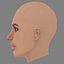 Kerry Washington Head - No Hair - Low poly head for game