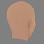 Kerry Washington Head - No Hair - Low poly head for game