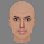 Kerry Washington Head - No Hair - Low poly head for game
