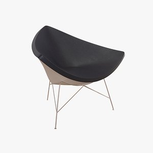 3d coconut chair model