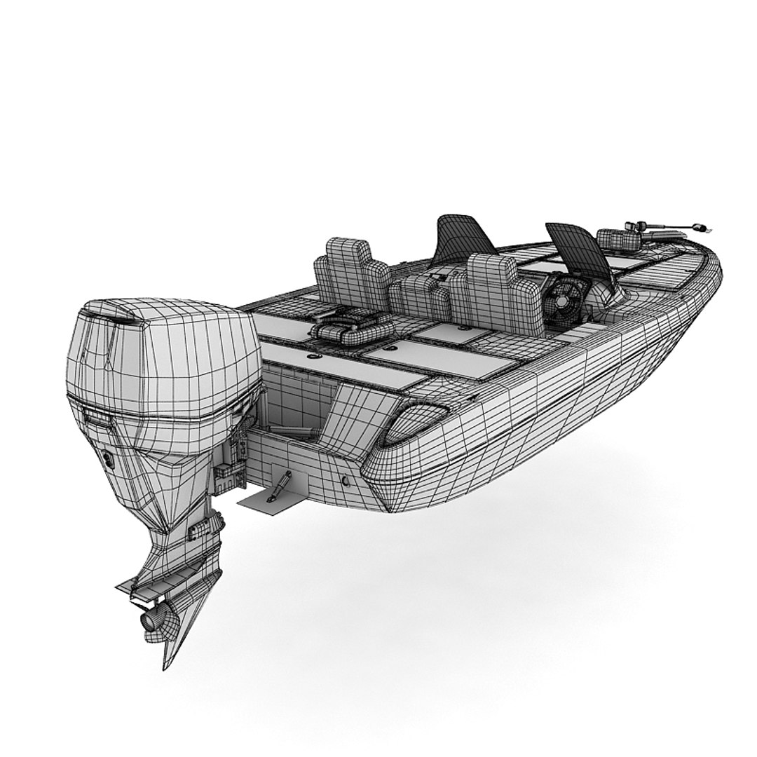Bass-boat 3D models - Sketchfab