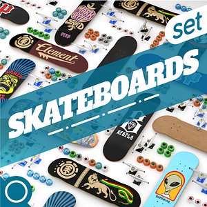 Skateboard Set