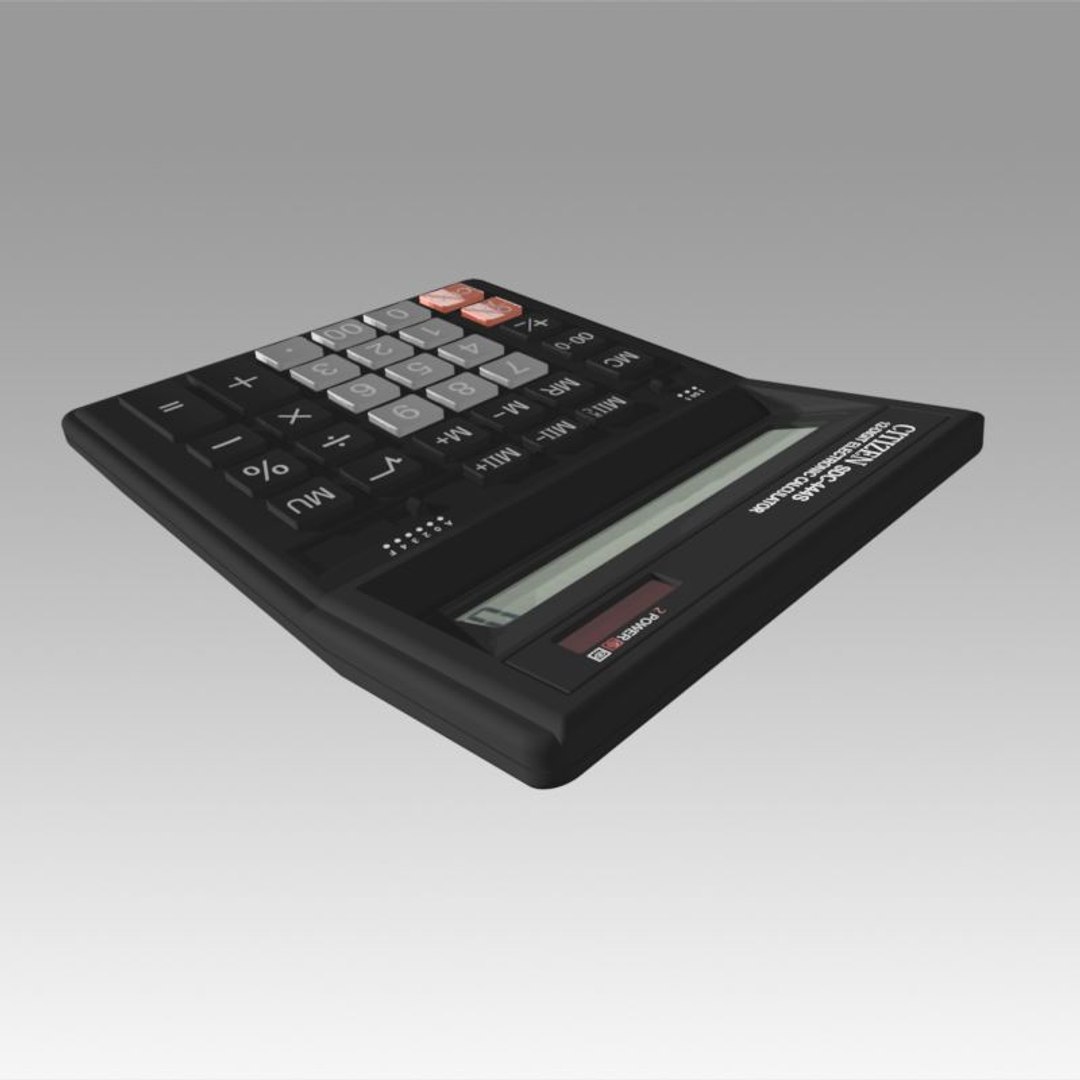 3D Electronic Calculator - TurboSquid 1352173