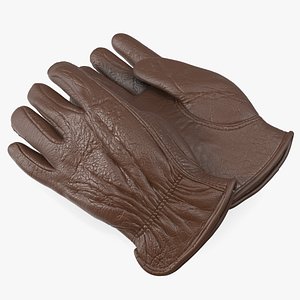 Classic Mens Buffalo Leather Gloves