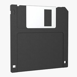 Floppy disk 01 3D model