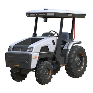 Monarch Electric Tractor 3D model