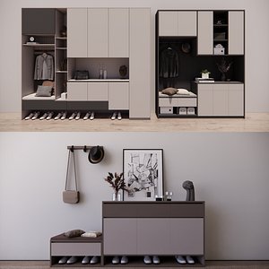3D Hallway Furniture -B3
