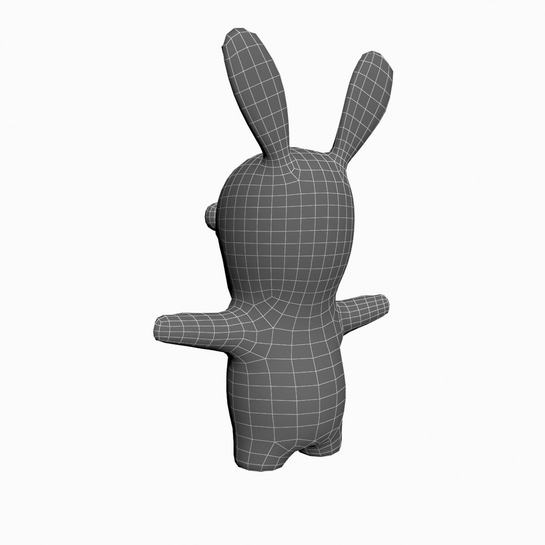 Lapin Cretin Character 3D Model | 1146060 | TurboSquid