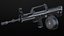 Rifle QBB-95 LSW - Pronto para dispositivos móveis Low Poly