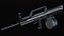Rifle QBB-95 LSW - Pronto para dispositivos móveis Low Poly