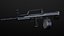 Rifle QBB-95 LSW - Pronto para dispositivos móveis Low Poly
