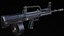 Rifle QBB-95 LSW - Pronto para dispositivos móveis Low Poly