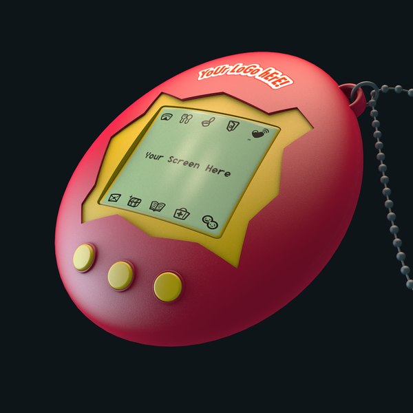 Tamagotchi 3D Model 